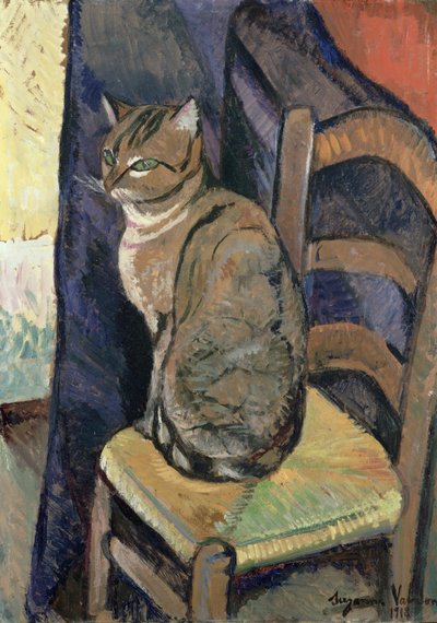 Study of a Cat, 1918 by Marie Clementine (Suzanne) Valadon
